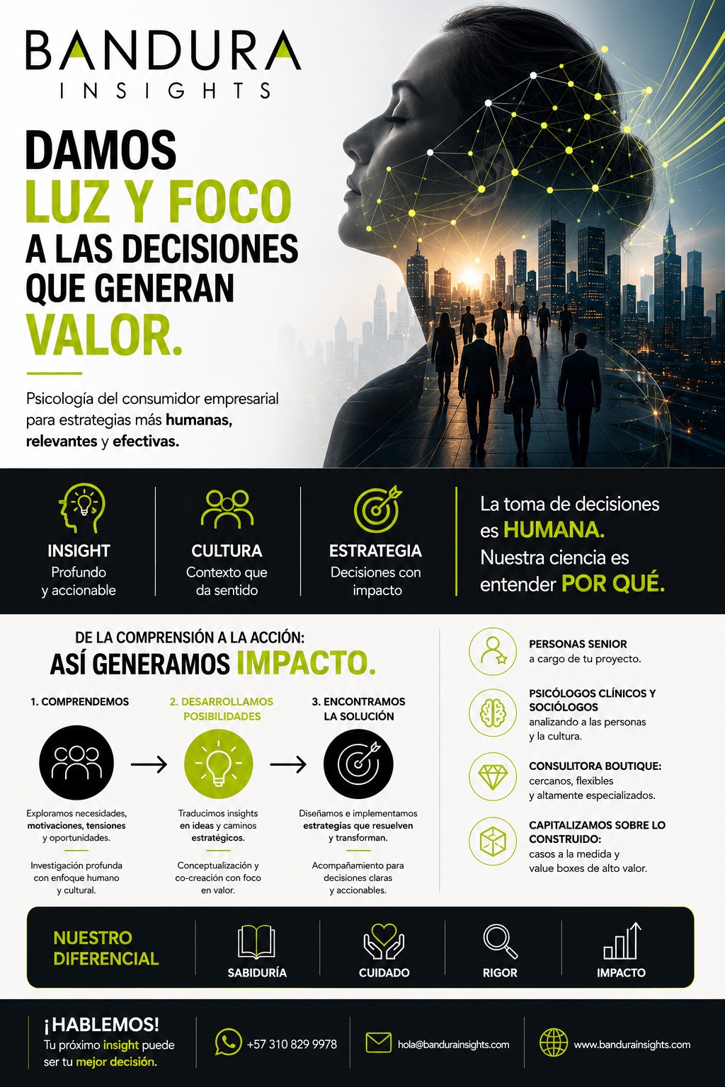 Bandura Insights - Damos Luz y Foco a tus Decisiones